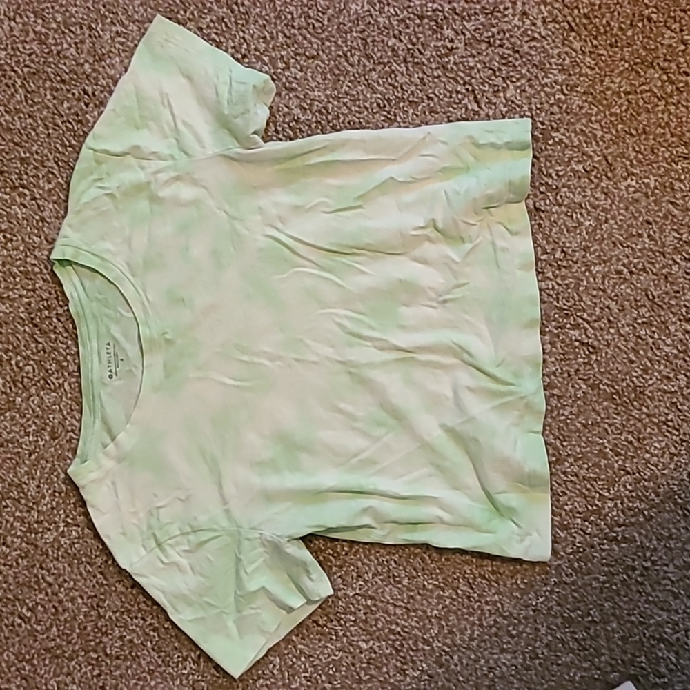 Athleta cropped tee